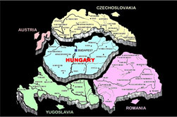 Chopping Hungary Up by the 1920 Peace Dictate of Trianon
